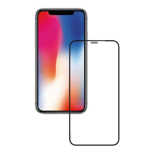 Folie de Protectie, Flippy, pentru iPhone 15 Pro, Tempered Glass, HD, Acoperire Completa, Protectie Anti-Praf pentru Difuzor, Margini Negre, Transparent