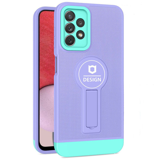 Husa Armor Design cu Stand pentru iPhone 11 Pro Max, Mov/Albastru, Suport Auto Magnetic, Wireless Charge, Protectie Antisoc, Flippy